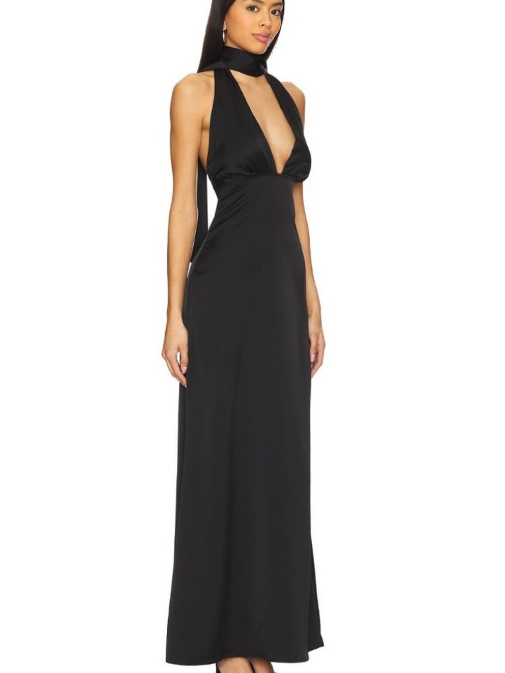 superdown Bethany Halter Gown - Black